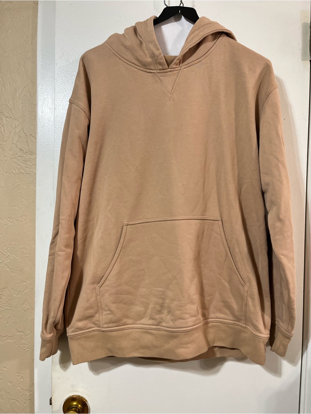 Lululemon Women's 10 Hooded Pullover Sweatshirt - Tan